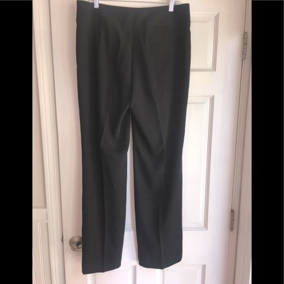 NWT. Eileen Fisher Black Crepe Pants. Size 14. - Picture 6 of 10
